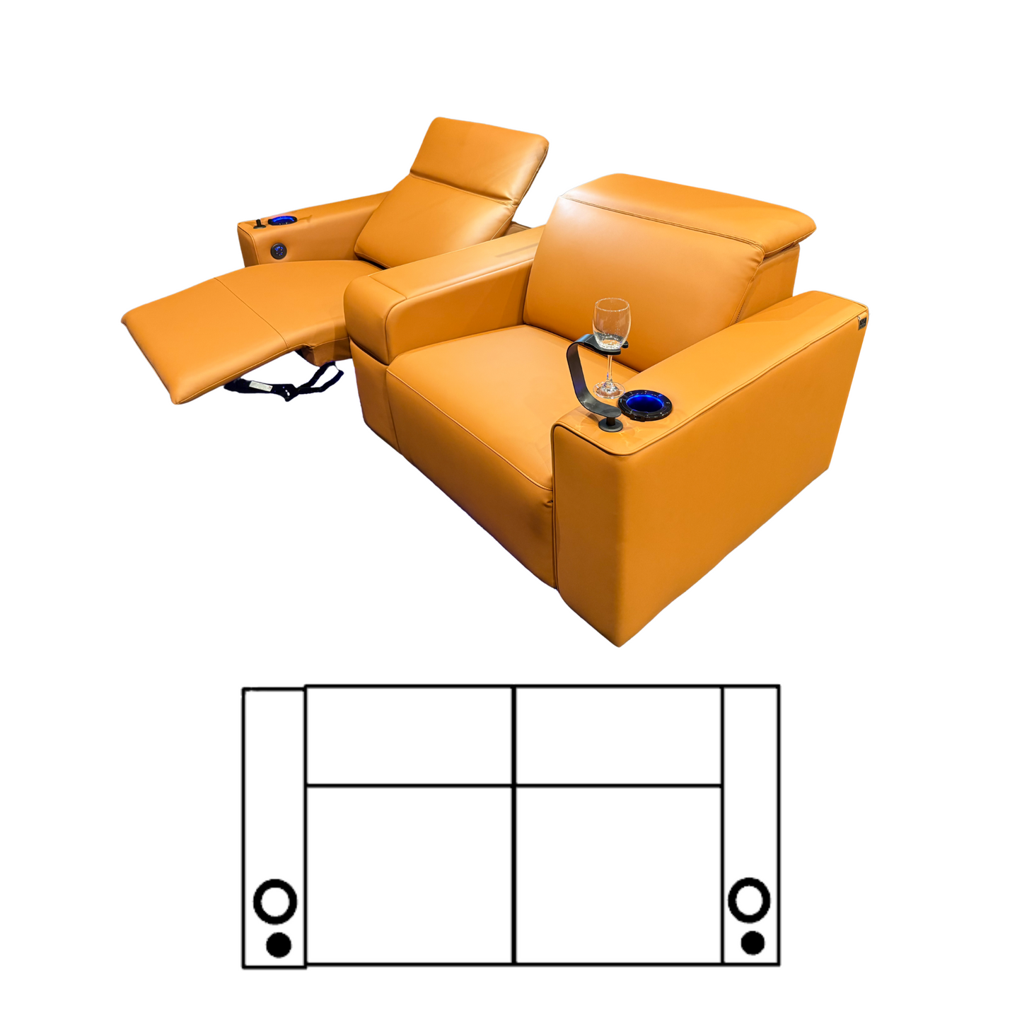 CFG200-SL Tribeca Pro Luxe Standard Leather