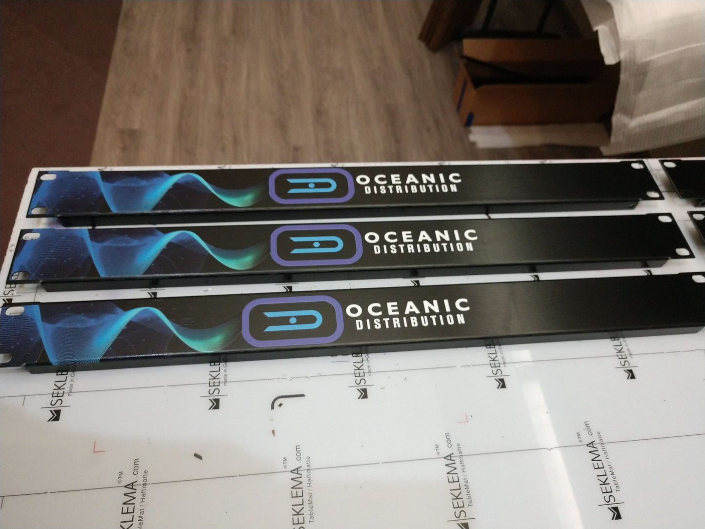 Stealth Custom Printed Rack Panel 1U