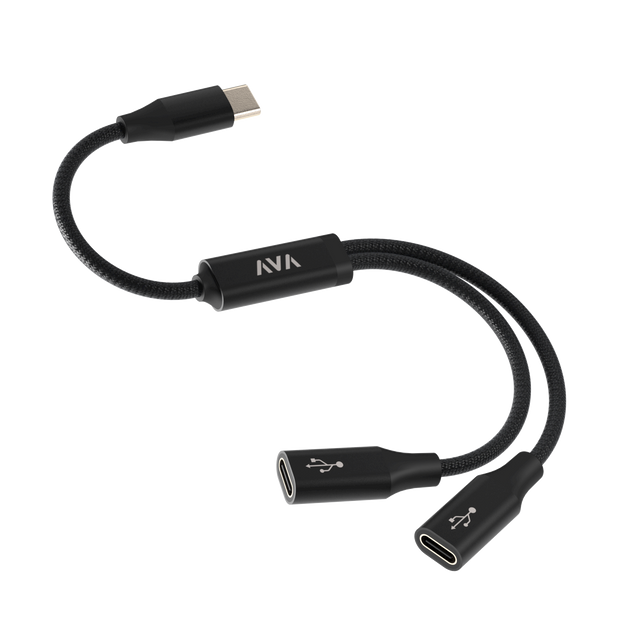 AVA Splitter Cable USB-C to 2x USB-C