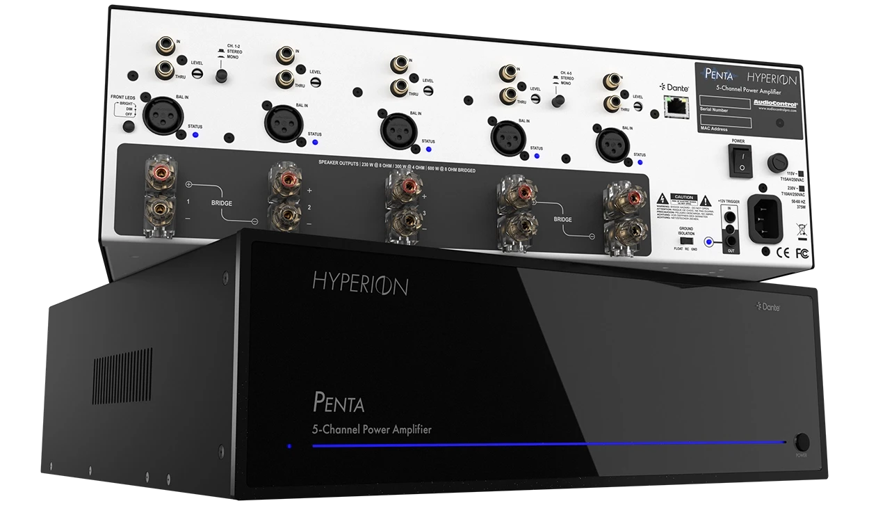 AudioControl Hyperion 5 Channel Class H Power Amplifier
