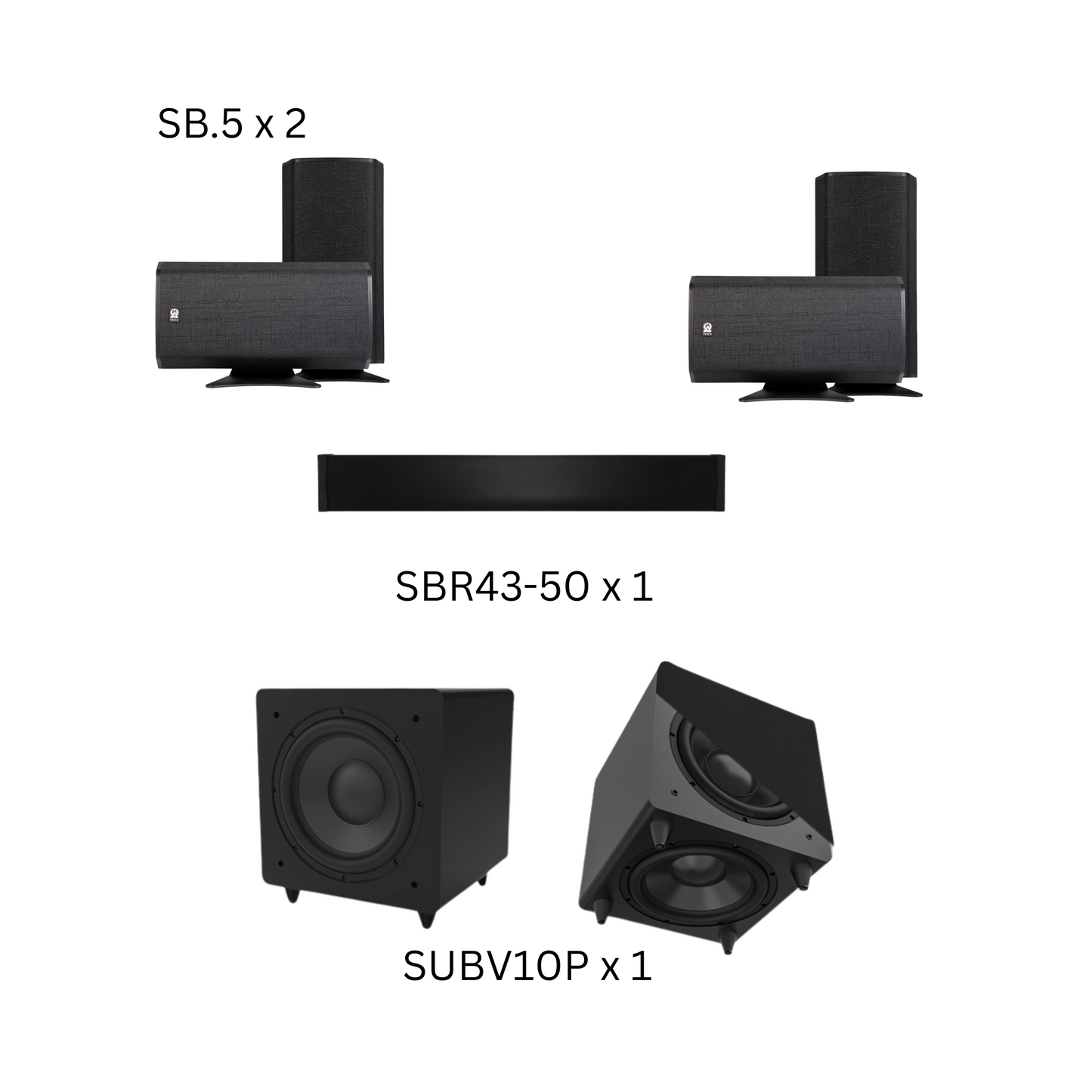 Origin SB-5.1 Kit - Soundbar Pack