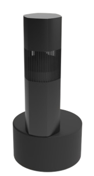 Ambisonic Bollard 6" Hex Black