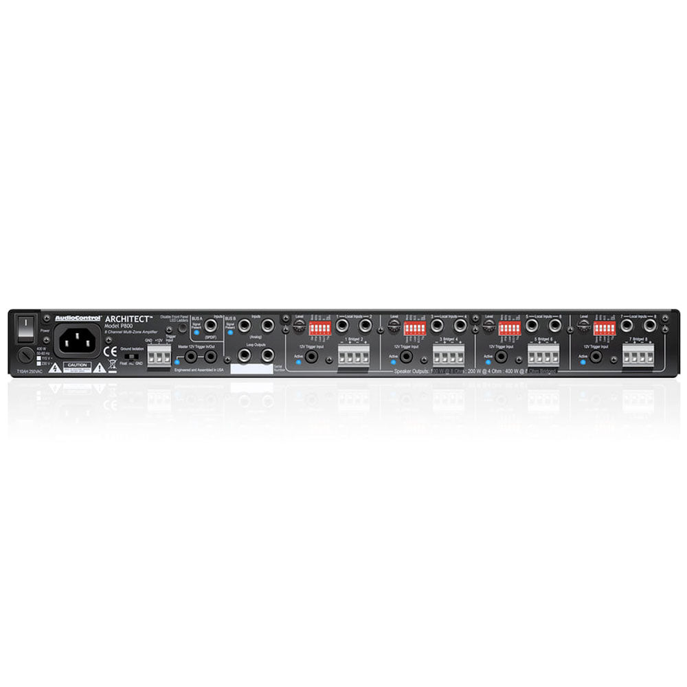 AudioControl P800 8CH MultiZone Power Amplifier