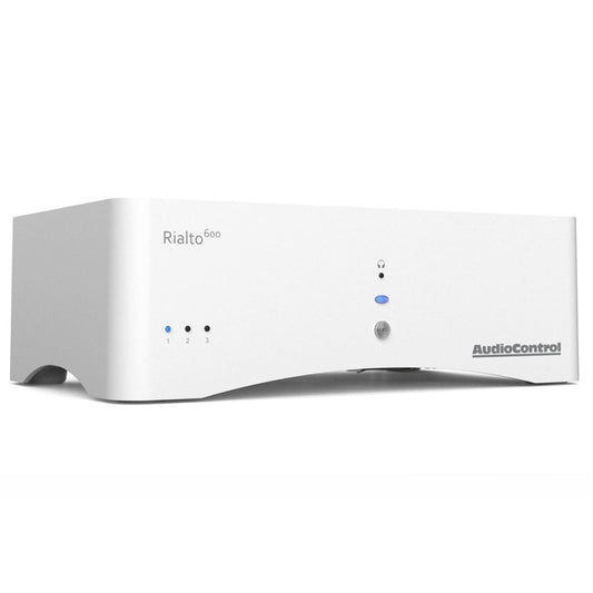 AudioControl Rialto 600 2.1CH Compact Amp with DAC (White)