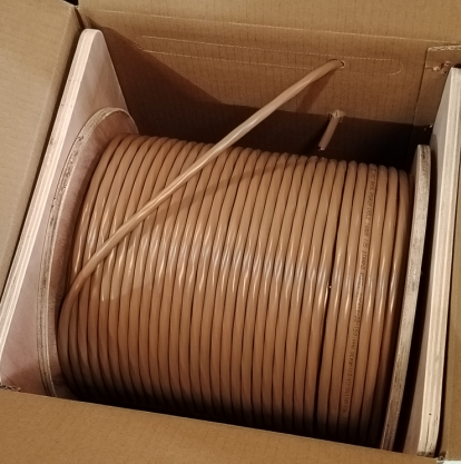 Oceanic 4 Core Direct Burial Speaker Cable 14 AWG - Brown