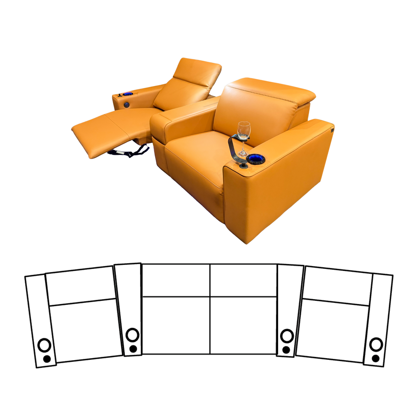 CFG421-SL Tribeca Pro Luxe Standard Leather