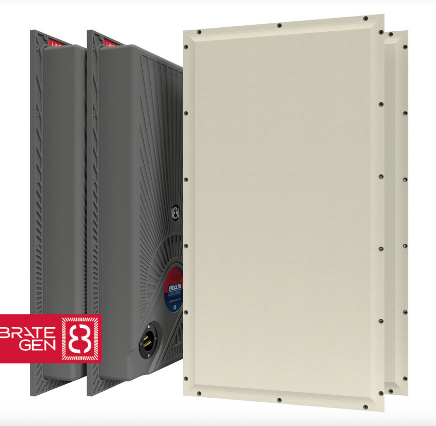 Stealth LineaRadiance 30W Invisible Passive Subwoofers