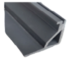 SS25-SE SoundScapes™ Square Edge 25mm Fabric Gripping Wall Panel Frame 3M length