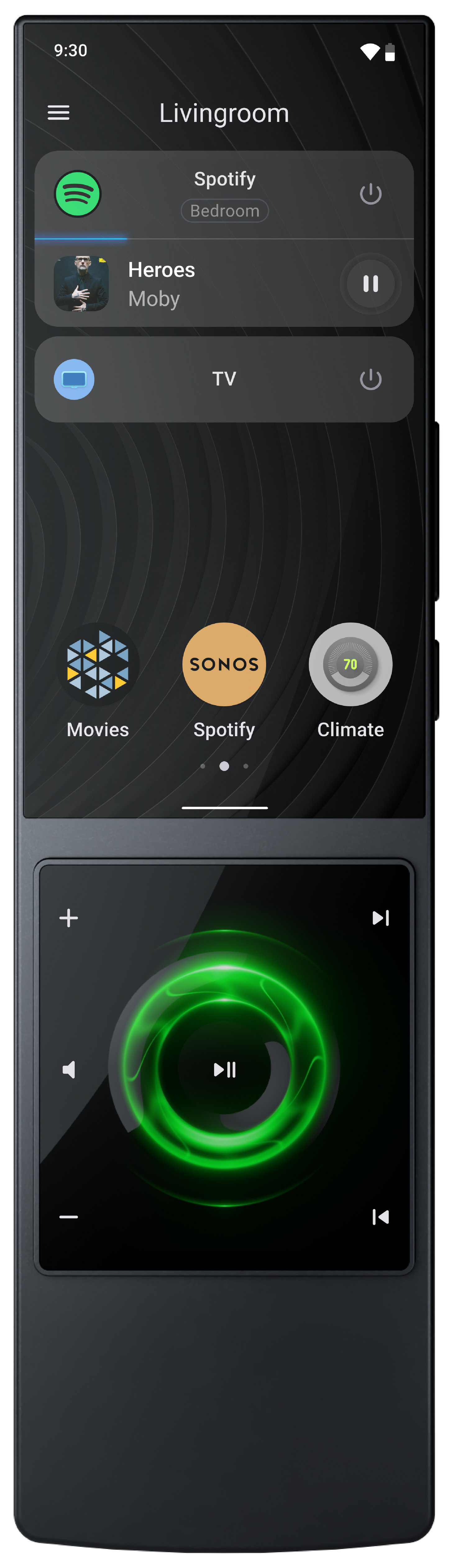 AVA Cinema Remote (Silver)
