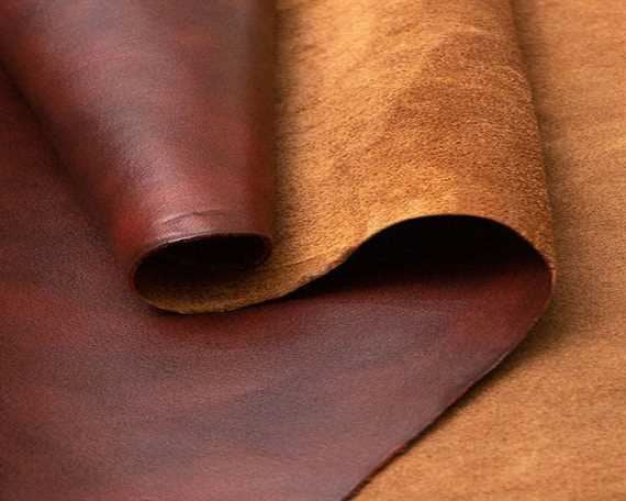 Manhattan Finish Muirhead Leather Lustrana Rust