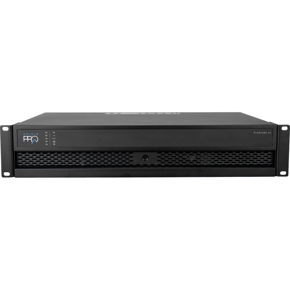 Origin PRO | 4-channel Power Amplifier with Dante®, 750W/ch at 2/4 ohm