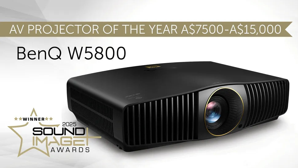 BenQ W5800 Wins Projector Of The Year 2025!
