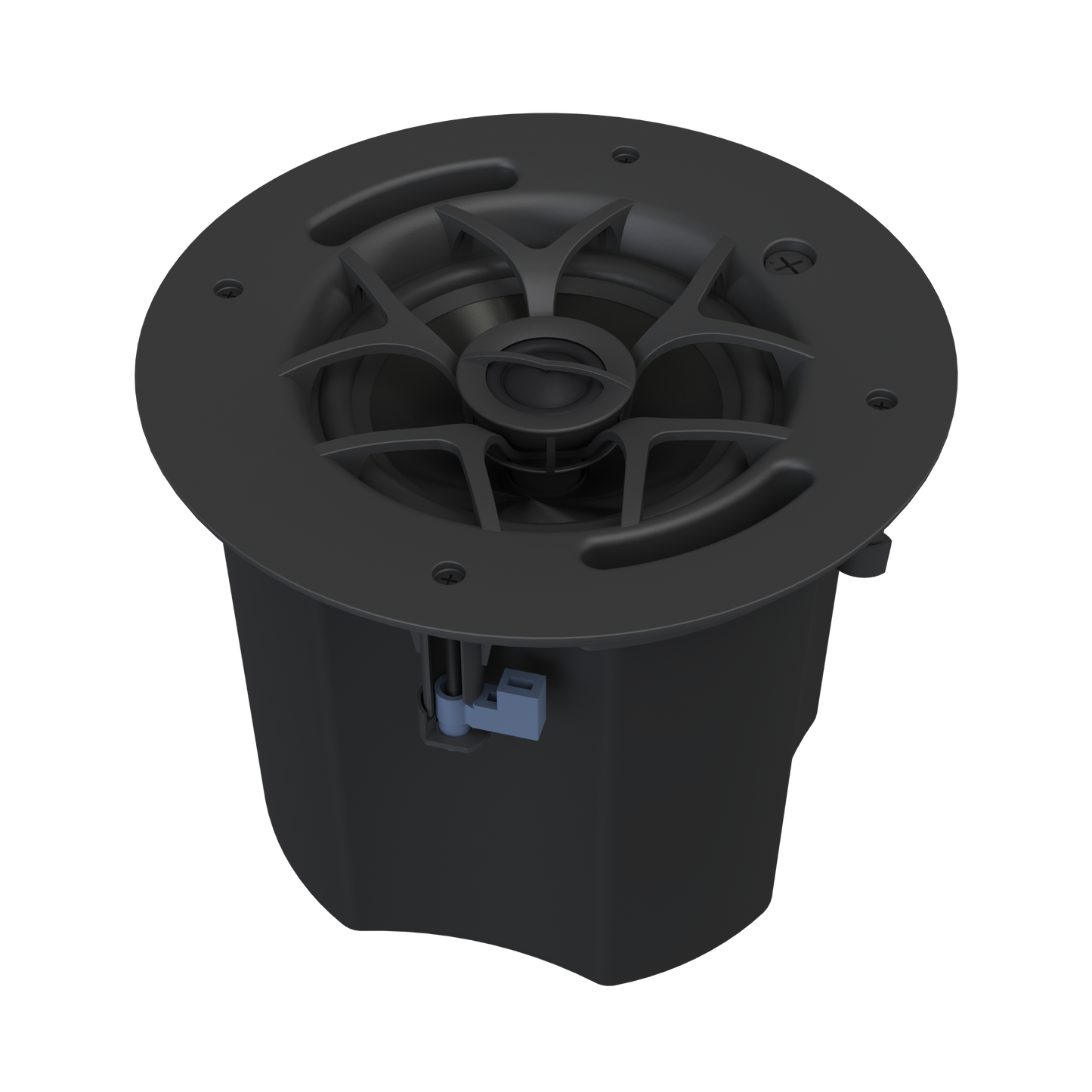 Origin PC60 2 Way 70/100v Line InCeiling Speaker Black Grills
