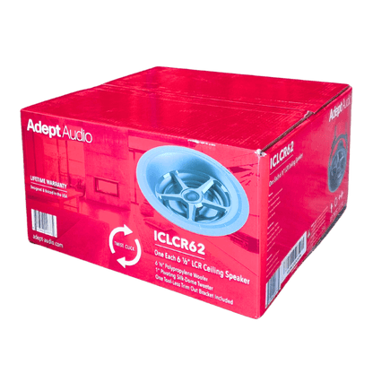 Adept ICLCR62 6.5" Angled 2 Way InCeiling Speaker