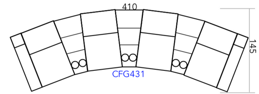 CFG431-SL Comfort Series Leather Custom Made