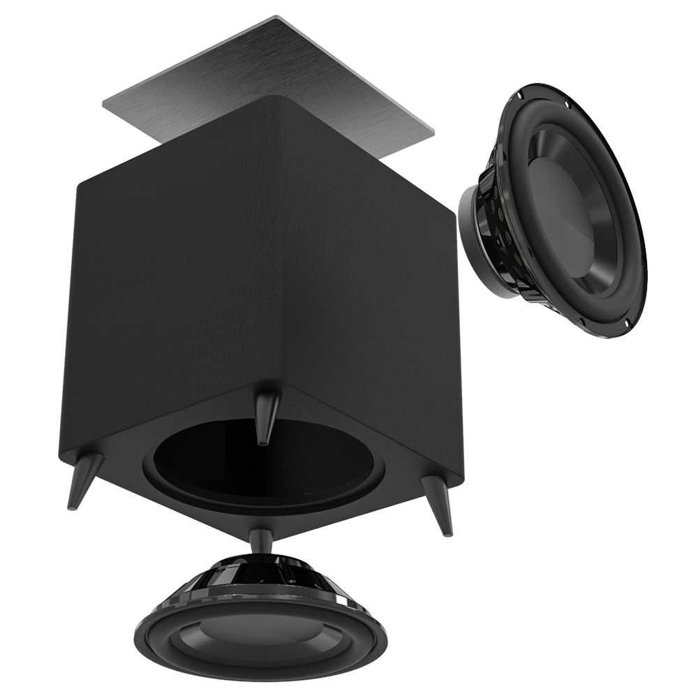 Origin SUBDD12 Deep 12" x 2 Dual Active Subwoofer