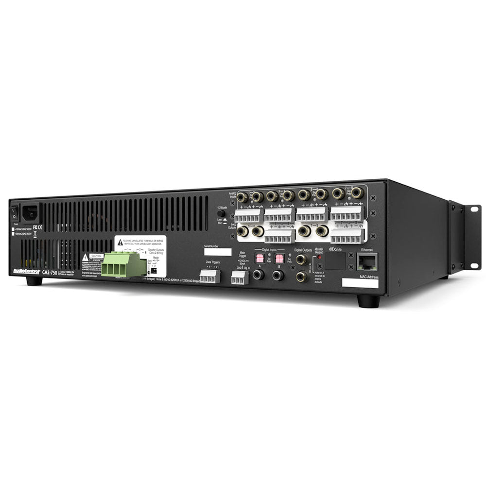 AudioControl DEMO CM2-750 2CH 750W 70v DSP Matrix Amp