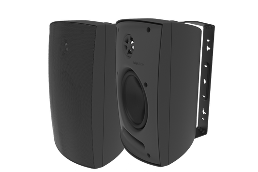 Adept IO60B 6.5" Outdoor Speakers Black Pair