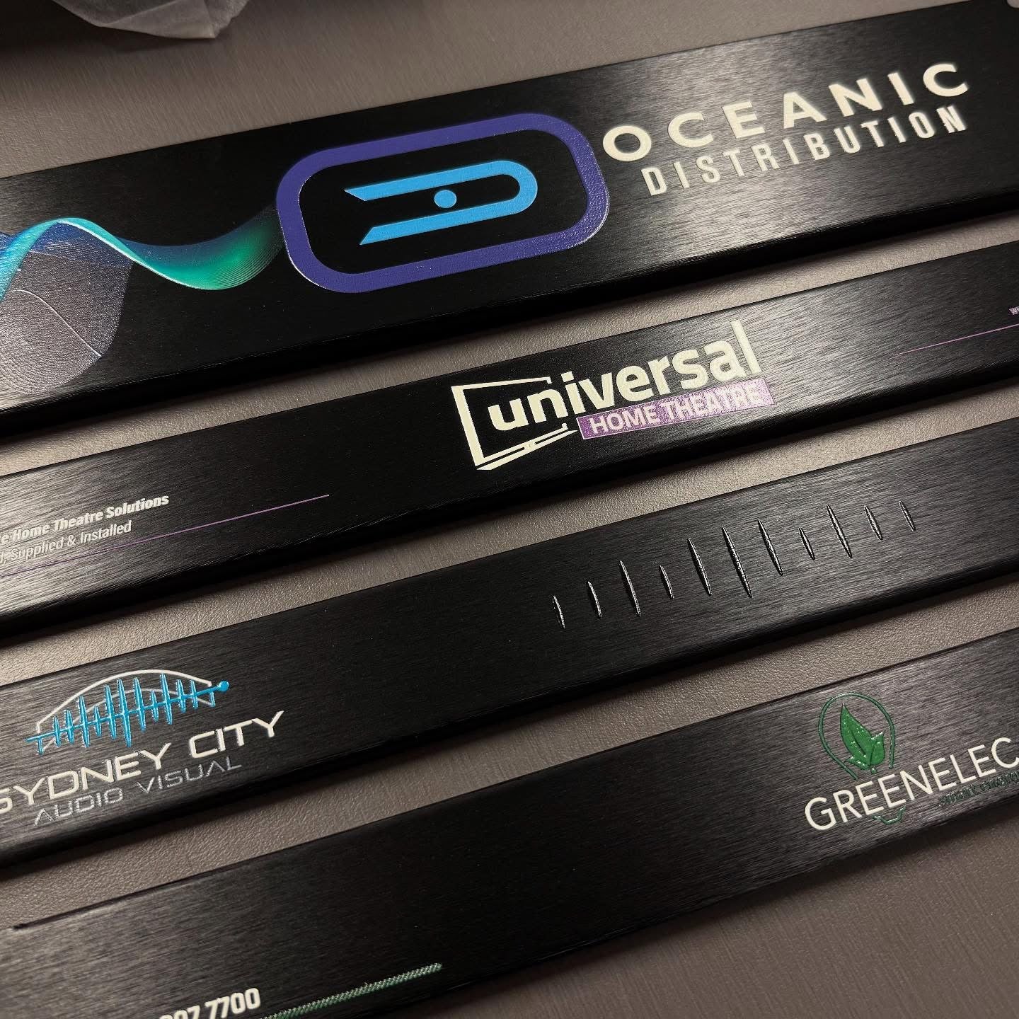 Stealth Custom Printed Rack Panel 1U