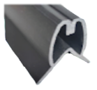 SS33-OC SoundScapes™ Outer Corner 33mm Fabric Gripping Wall Panel Frame  3M length