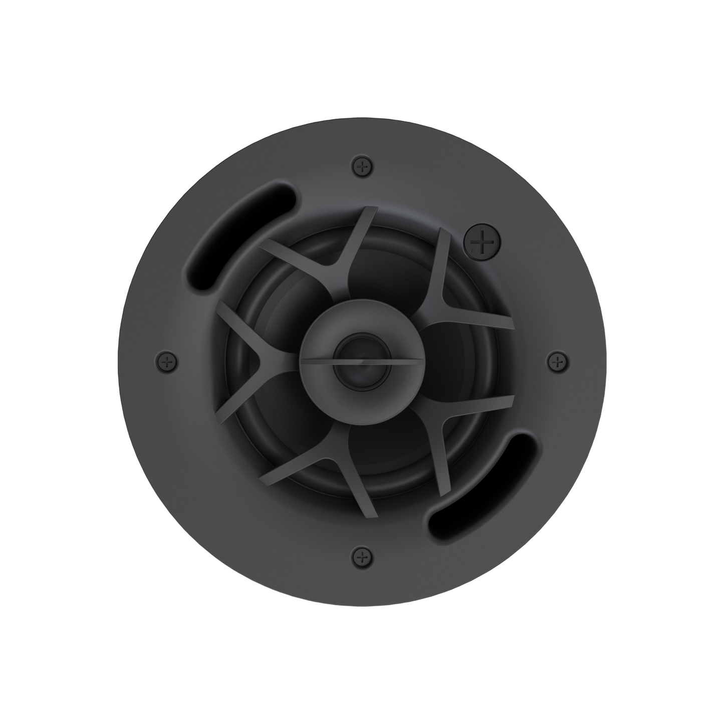 Origin PC50 2 Way 70/100v Line InCeiling Speaker Black/ White Round Grills