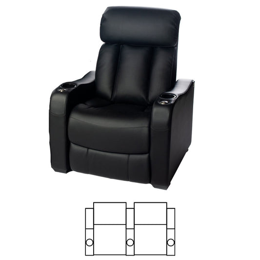 CFG210-MF Brooklyn Pro Microfiber Leather Dual Motor