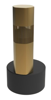 Ambisonic Bollard 8" Hex Champagne