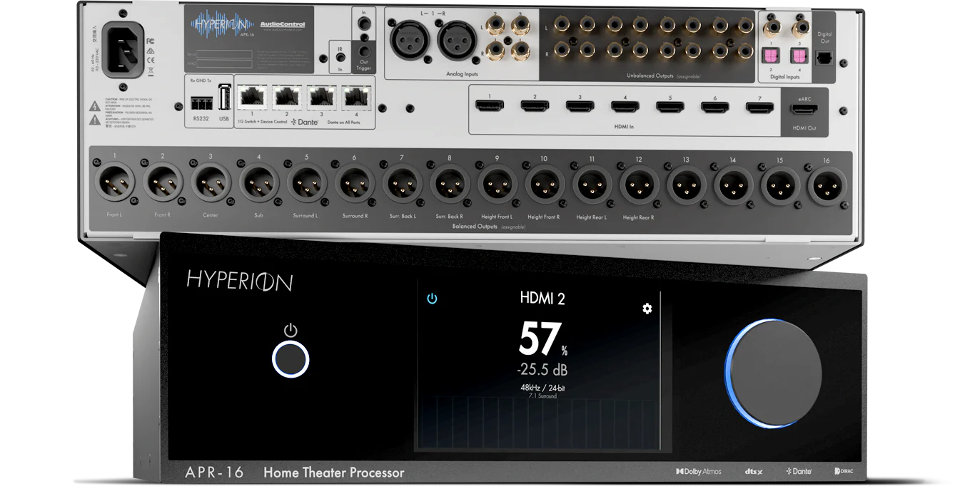 AudioControl Hyperion Bundle 16 Channel Analogue Processor + 11 Channel Amp