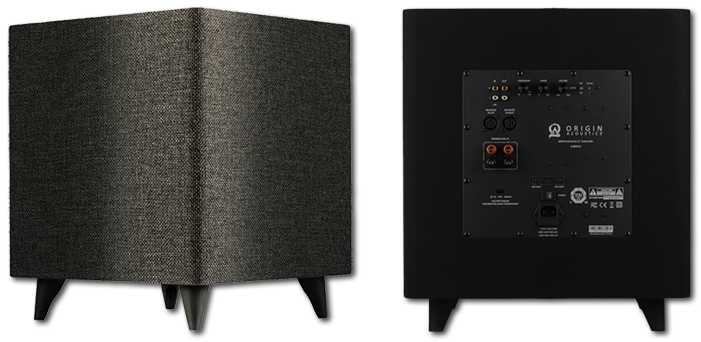 Origin SUBD10 Deep 10" Subwoofer  + 10" Passive Radiator