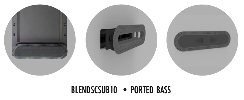 Origin BLENDS CSUB10 Toe-Kick Subwoofer