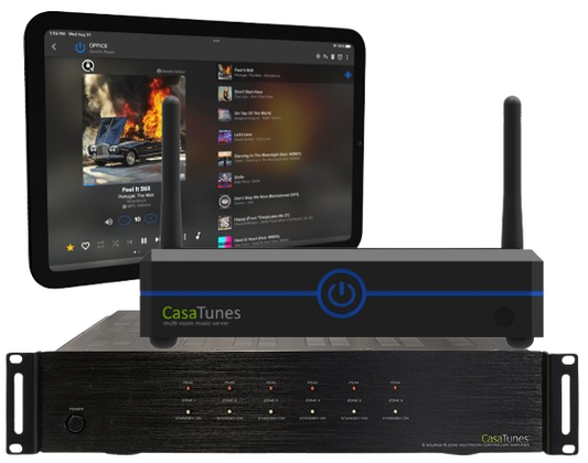 Casatunes 6 Room Complete Multi Room Audio System