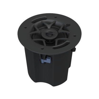 Origin PC50 2 Way 70/100v Line InCeiling Speaker Black/ White Round Grills