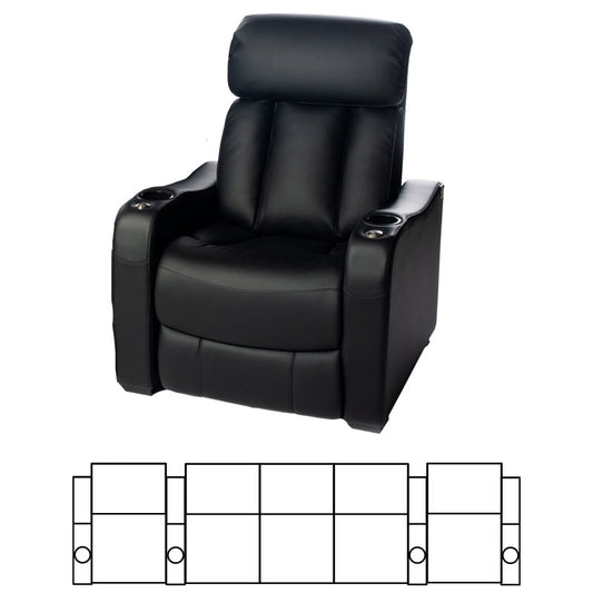 CFG523-MF Brooklyn Pro Microfiber Leather Dual Motor