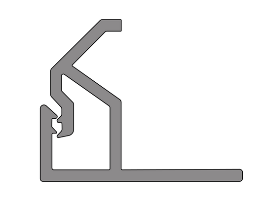 SS25-BE SoundScapes™ Bevel Edge 25mm Fabric Gripping Wall Panel Frame  3M length