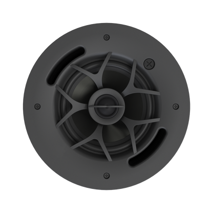 Origin PC60 2 Way 70/100v Line InCeiling Speaker Black Grills