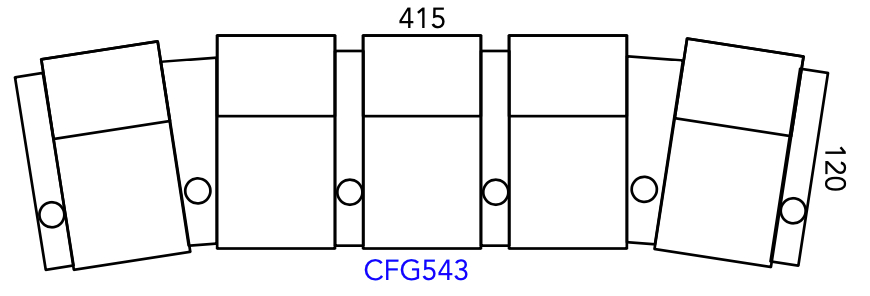 CFG543-SL Brooklyn Pro Standard Leather Dual Motor-Custom
