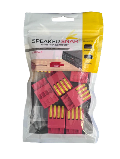 Speaker Snap Phoenix Connector 8 Pack