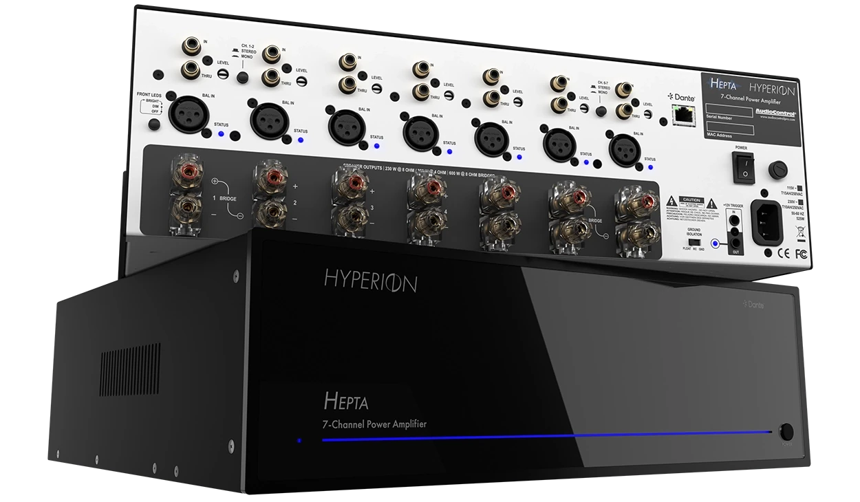 AudioControl Hyperion 7 Channel Class H Power Amplifier