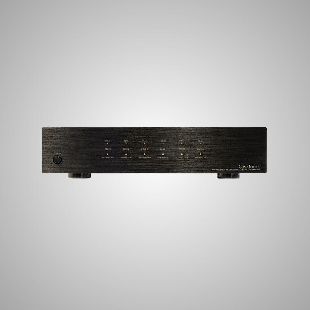 Casatunes -6X6 Amplifier Twelve Channel Matrix Amplifier