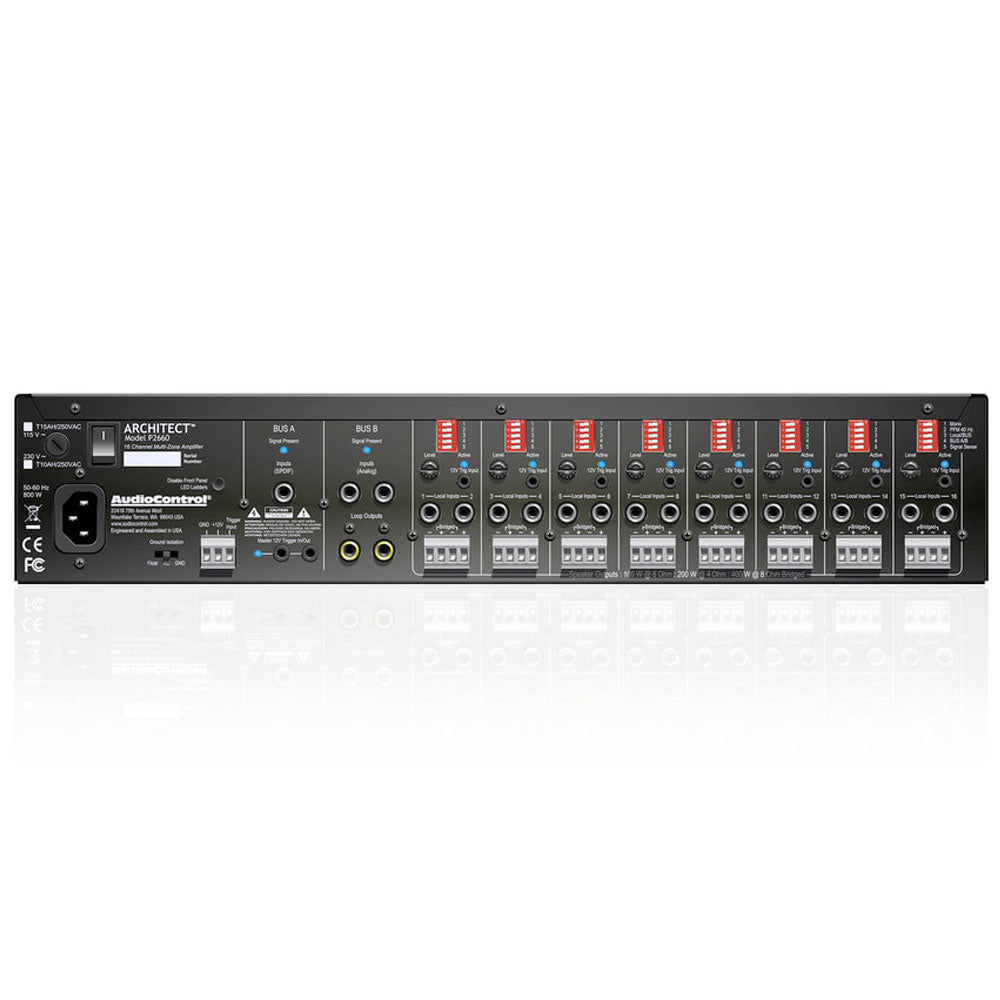 AudioControl P2260 12CH MultiZone Power Amplifier