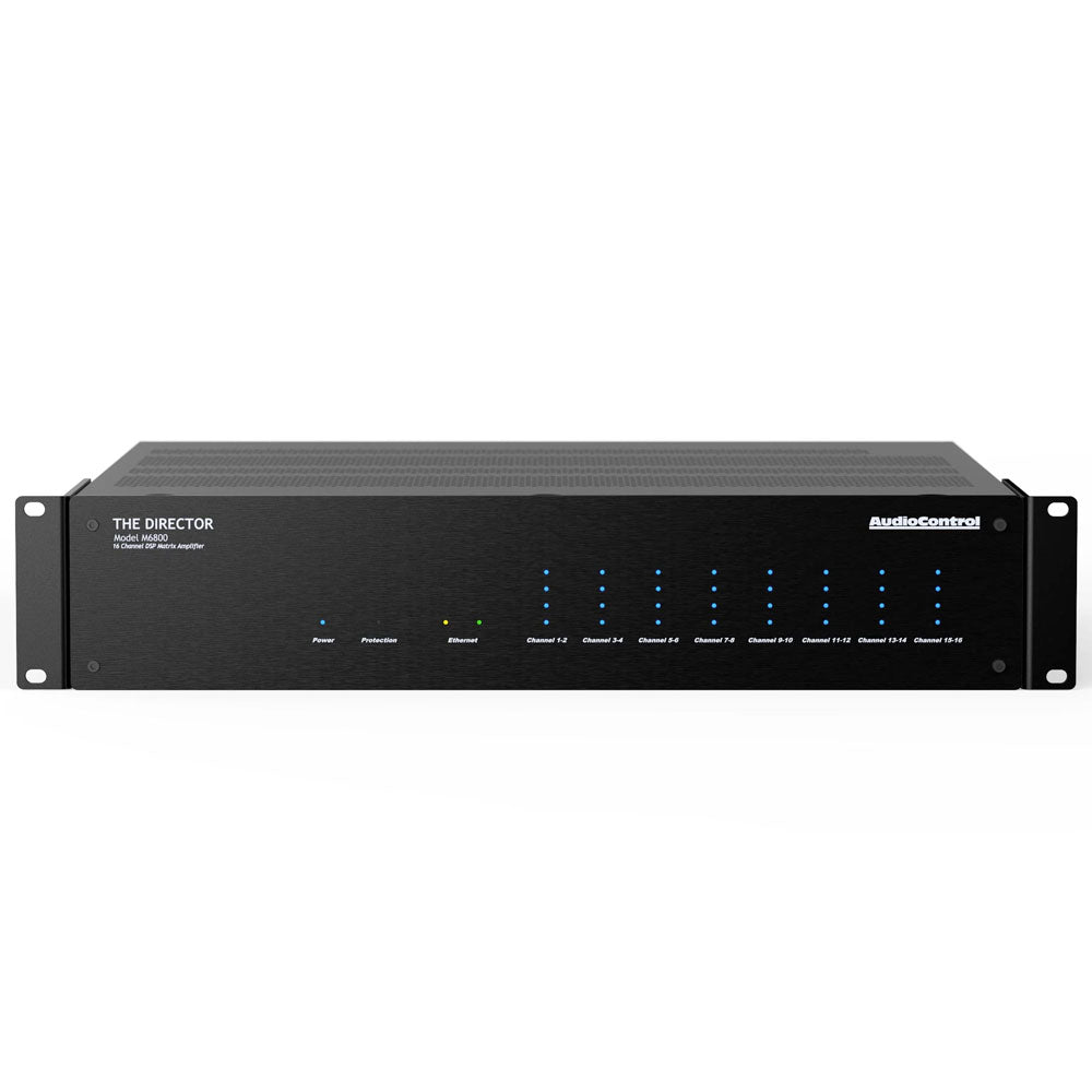 AudioControl M6800 16CH Network Matrix DSP Power Amplifier
