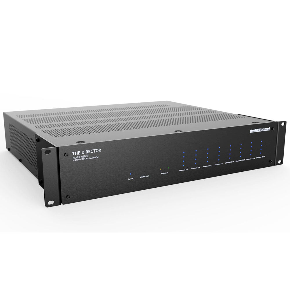 AudioControl M6800 16CH Network Matrix DSP Power Amplifier