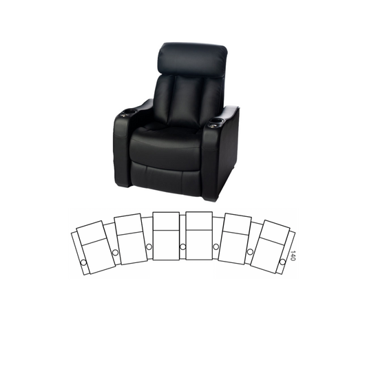 CFG652-SL Brooklyn Pro Standard Leather Dual Motor
