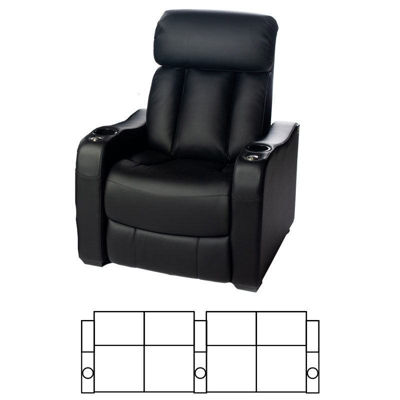 CFG410-MF Brooklyn Pro Microfiber Leather Dual Motor