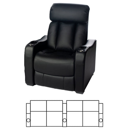 CFG410-MF Brooklyn Pro Microfiber Leather Dual Motor