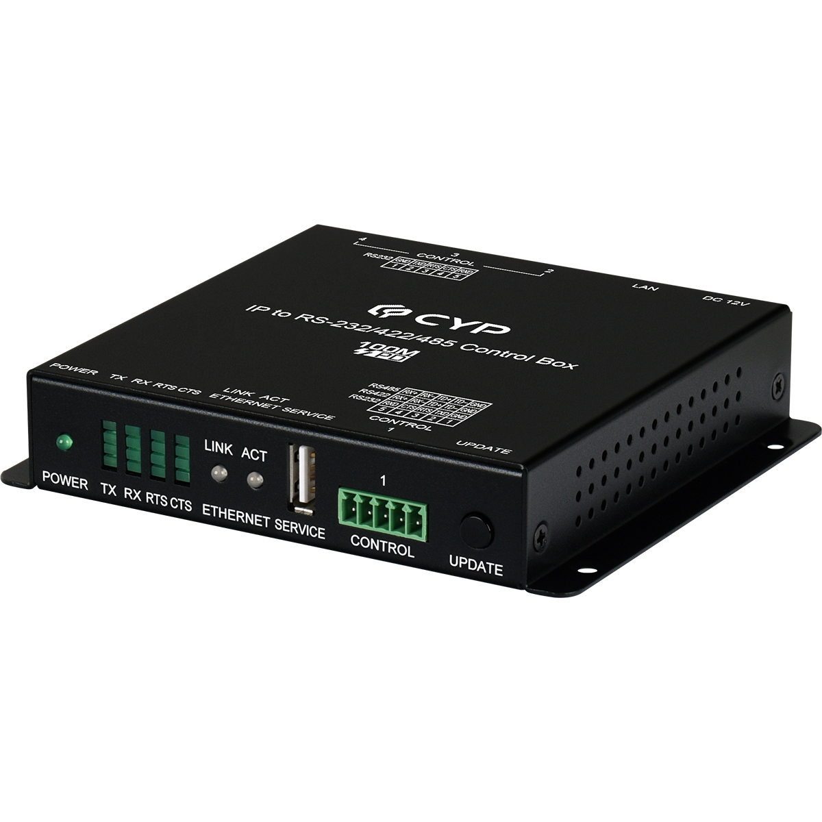 AVA IP to 4 x RS-232 Control Box