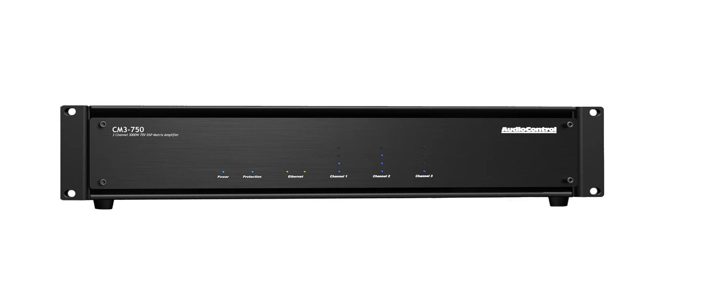 AudioControl DEMO CM3-750 3CH 750W 70v DSP Matrix Amp