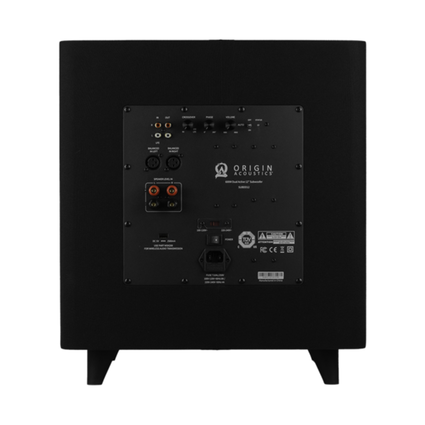 Origin SUBDD12 Deep 12" x 2 Dual Active Subwoofer