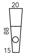 Husdon Custom Extra Wedge Arm