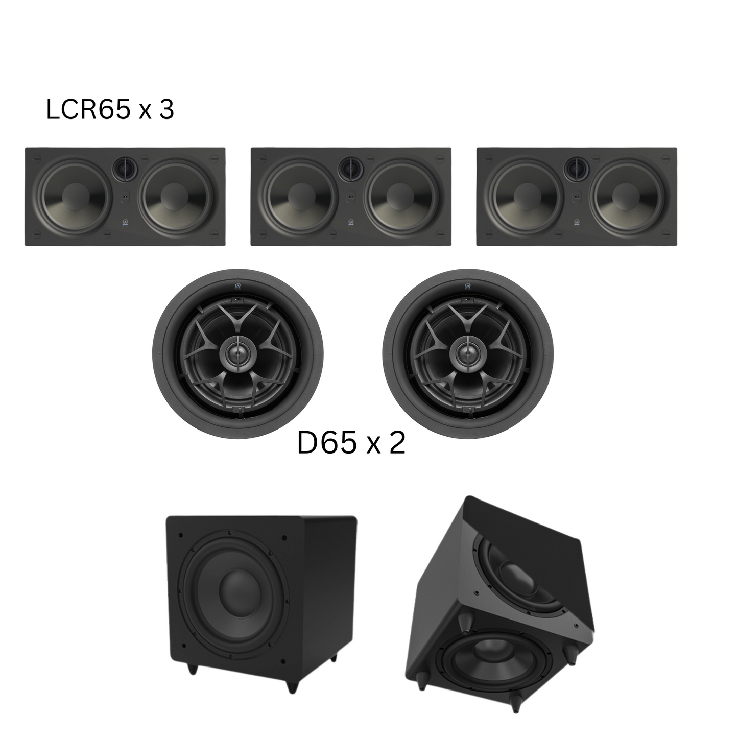 Origin LCR65-5.1 Kit - Surround Packs